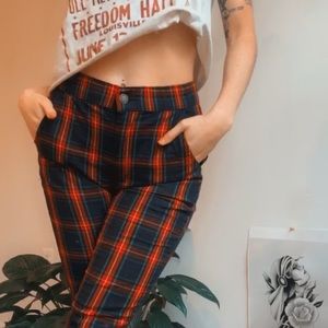 Plaid Pants